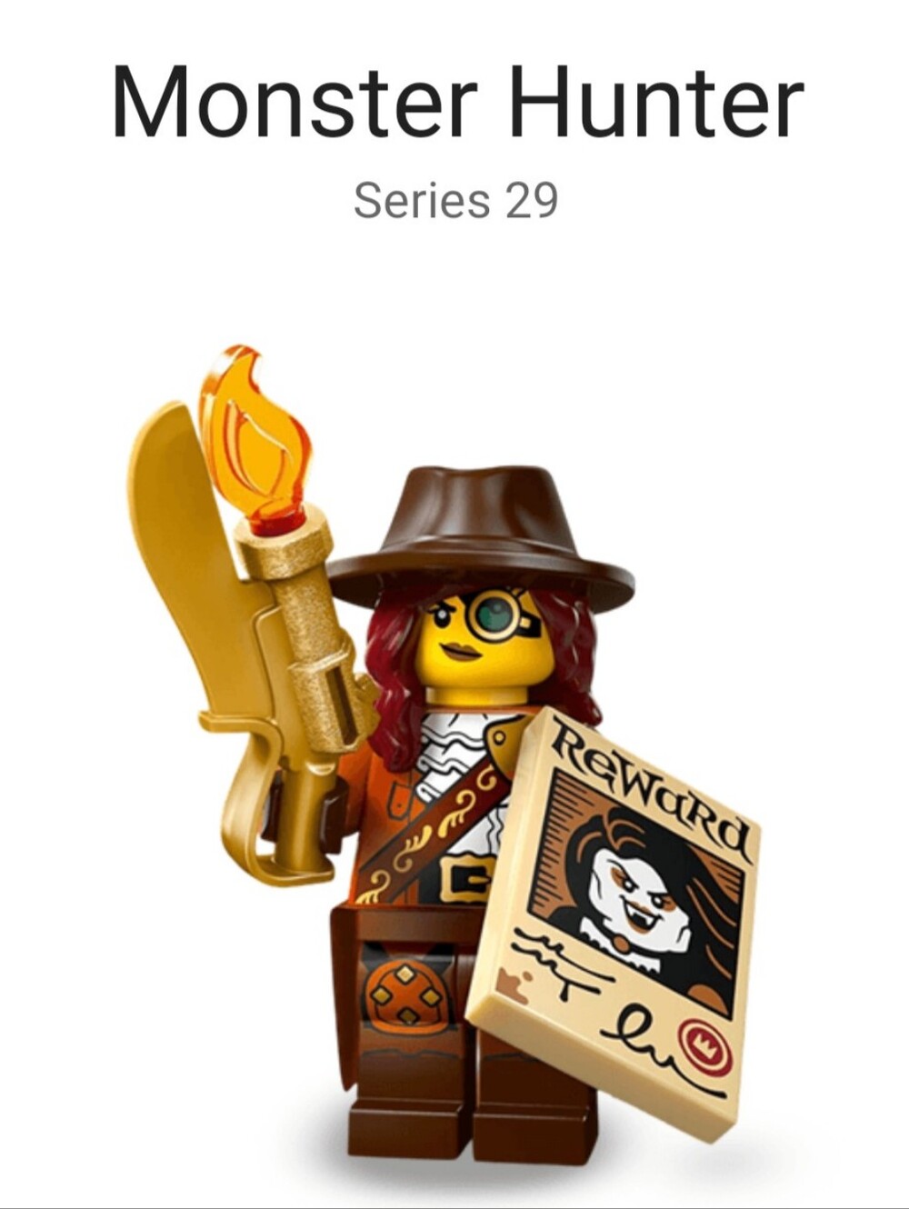 Lego 71052 Monster Hunter Series 29 Minifigures NWT Building Toy Set
